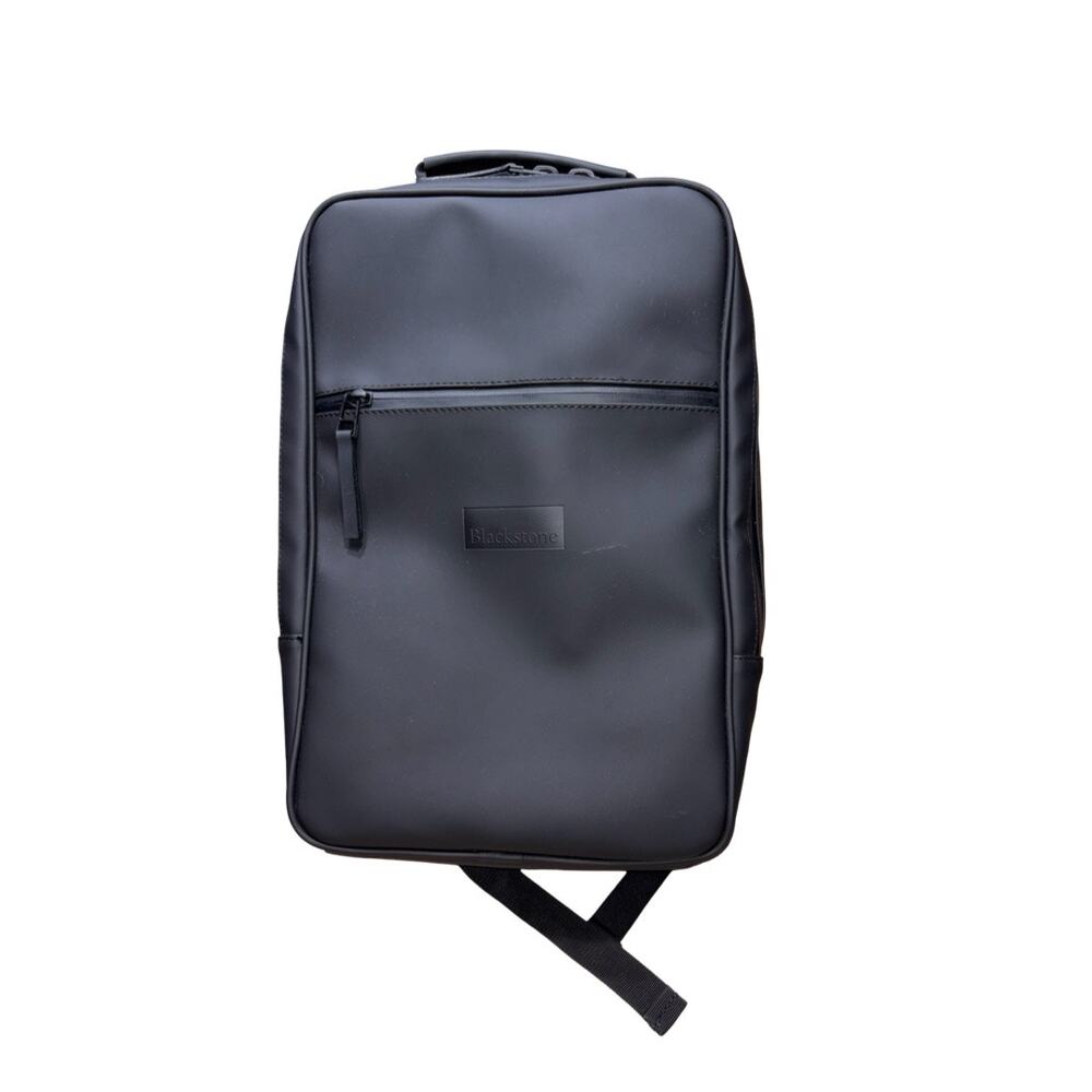 RAINS 'Blackstone Inc. Investment Management' Black Waterproof Backpack